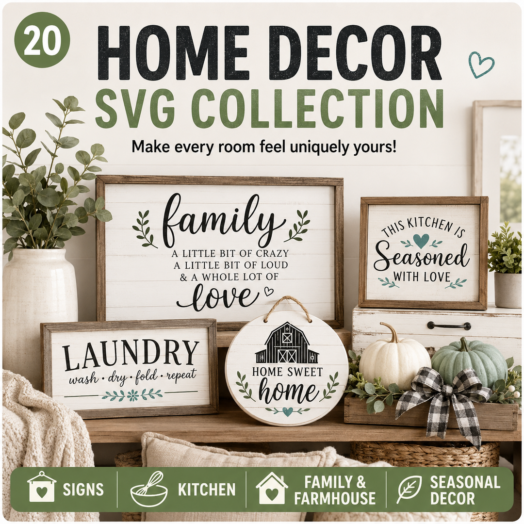 Home Decor SVG Collection