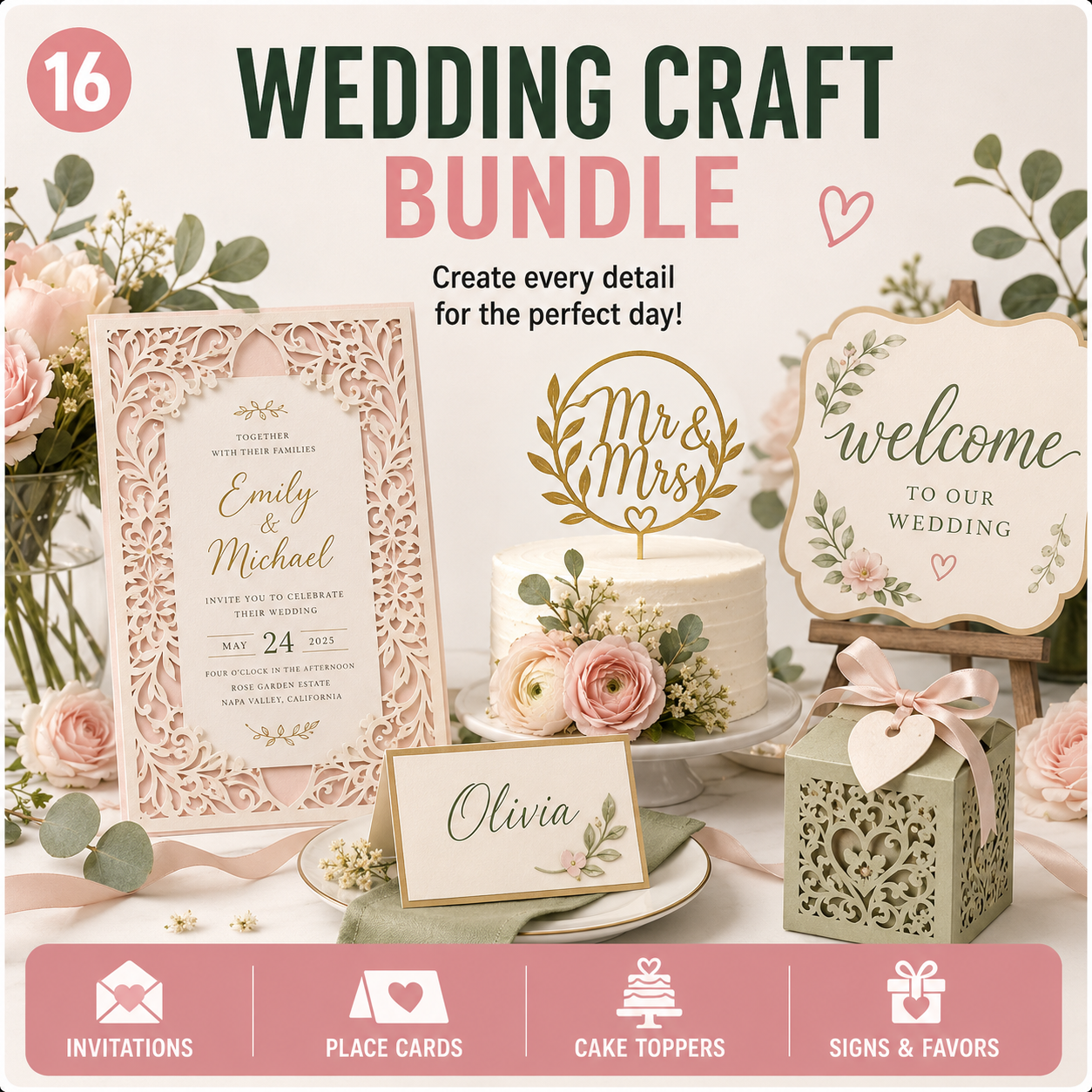 Wedding Craft Bundle
